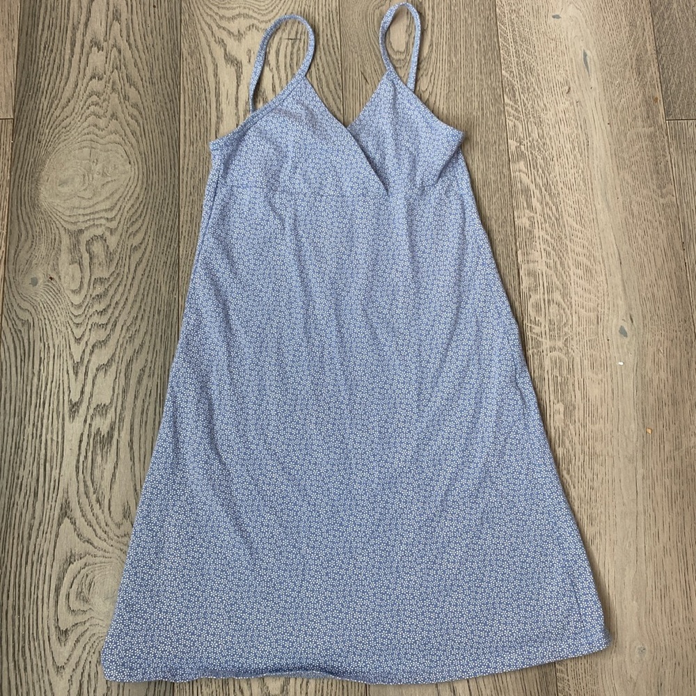 brandy melville slip on dress blue